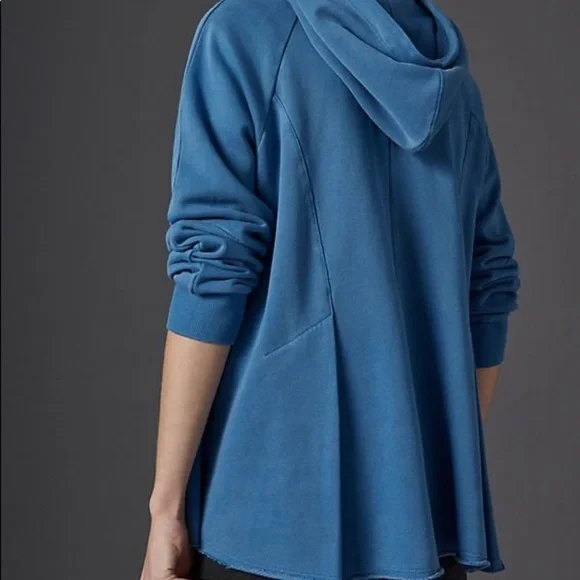 Anthropologie | Pilcro and the Letterpress | Flynn Hoodie | Blue | Size Small - Picture 2 of 11